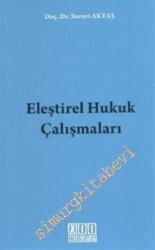 Eleştirel Hukuk Çalışmaları -