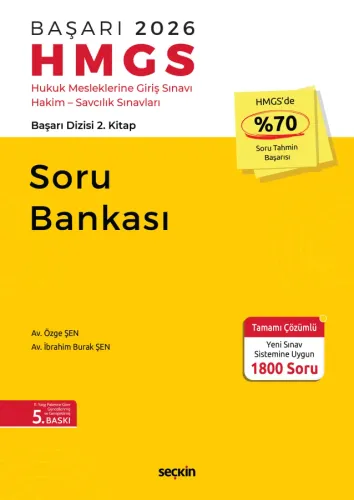 HMGS 2026 BAŞARI Soru Bankası