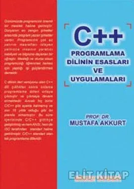 C ++ Programlama Dilinin Esasları ve Uygulamaları