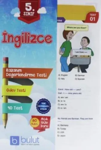 Bulut 5. Sınıf İngilizce Yaprak Test