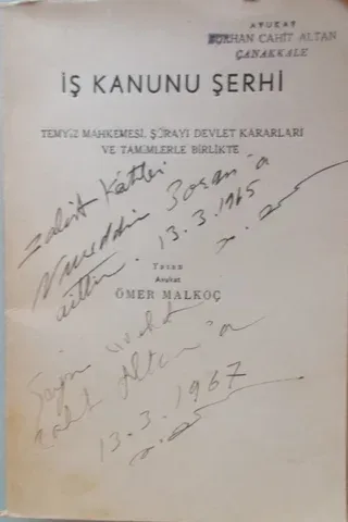 İş Kanunu Şerhi