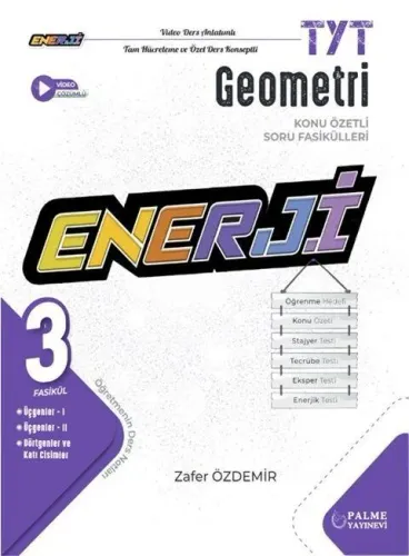 Palme Yayınları TYT Enerji Geometri Konu Özetli Soru Fasikülleri