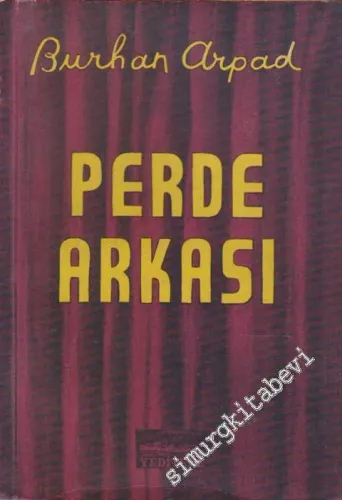 Perde Arkası - Tiyatro Yazıları -        1959