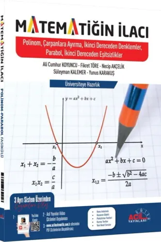 Acil Polinomlar Çarpanlara Ayırma 2. Dereceden Denklemler Parabol İkin