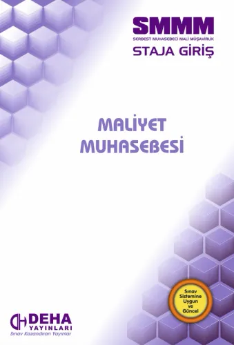 SMMM STAJA GİRİŞ - MALİYET MUHASEBESİ