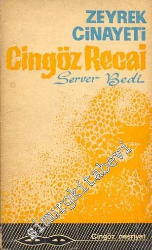 Cingöz Recai: Zeyrek Cinayeti -