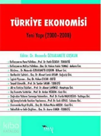 Türkiye Ekonomisi (Yeni Yapı 2000 - 2008)