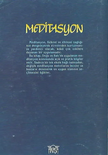 Meditasyon James Hewitt Akaşa %47 indirimli