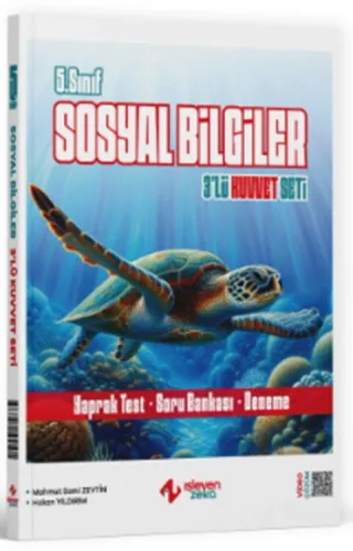 İşleyen Zeka Yayınları 5. Sınıf Sosyal Bilgiler 3'lü Kuvvet Serisi Seti