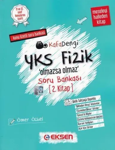 Kafadengi YKS Fizik Olmazsa Olmaz Soru Bankası 2. Kitap