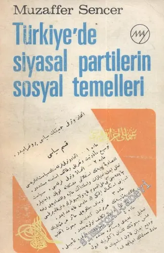 Türkiye'de Siyasal Partilerin Sosyal Temelleri -