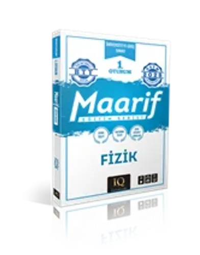 IQ YAY. 1.OTURUM MAARİF FİZİK EĞİTİM SERİSİ