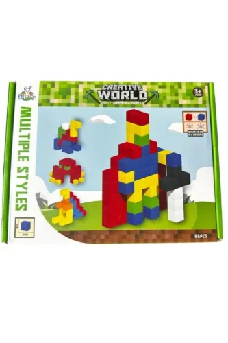7891 METAŞ MY WORLD MAGNETIC BLOCKS 96 PARÇA