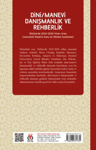 Dini/Manevi Danışmanlık ve Rehberlik Seyyid Sancak Dini/Manevi Danışmanlık ve Rehberlik Seyyid Sancak