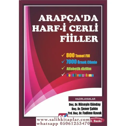 Arapçada Harfi Cerli Fiiller