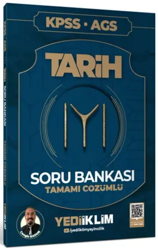 Yediiklim Yayınları 2027 KPSS AGS Kayı Tarih Tamamı Çözümlü Soru Banka