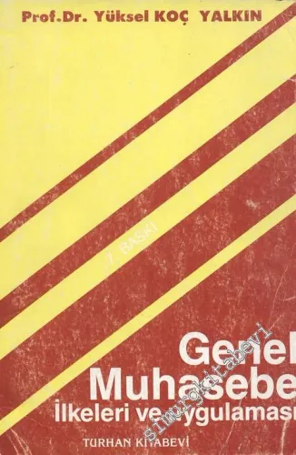 Genel Muhasebe İlkeler ve Uygulaması -