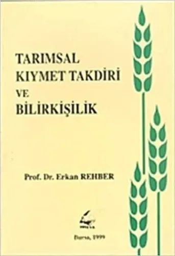 Tarımsal Değerleme ve Bilirkişilik; Değerleme Uzmanlığı