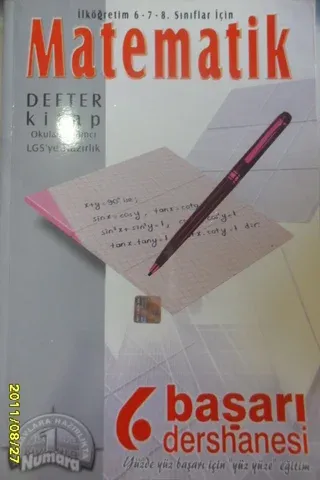 İlköğretim 6-7-8. Sınıflar İçin Matematik Defter Kitap Okula Yardımcı LGS'ye Hazırlık
