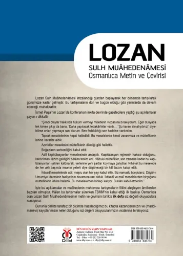 Lozan Sulh Muâhedenâmesi - Osmanlıca Metin ve Çevirisi %33 indirimli M Lozan Sulh Muâhedenâmesi - Osmanlıca Metin ve Çevirisi %33 indirimli M