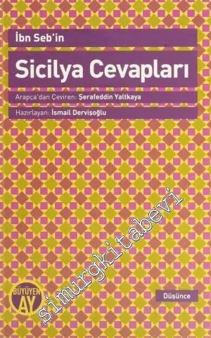 İbn Seb'in Sicilya Cevapları -         2013