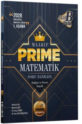 AKTİF ÖĞRENME TYT MAARİF PRİME MATEMATİK SORU BANKASI