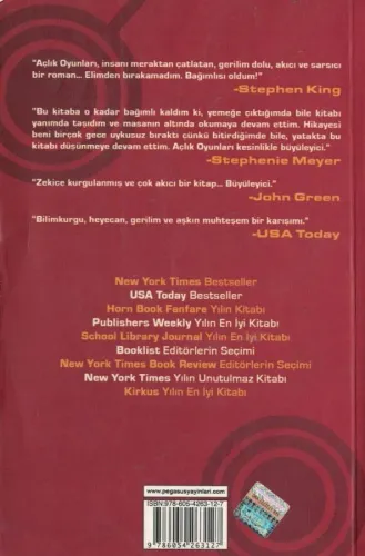 Ateşi Yakalamak Suzanne Collins Pegasus Yayıncılık %60 indirimli