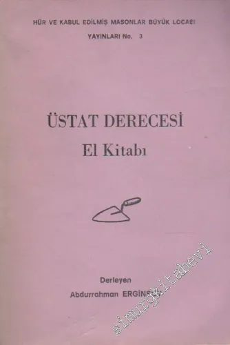 Üstat Derecesi El Kitabı -        1987