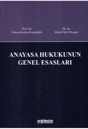 Anayasa Hukukunun Genel Esasları