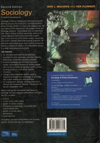 Sociology John J.Macionnıs ve ken Plummer Prentice Hall %47 indirimli