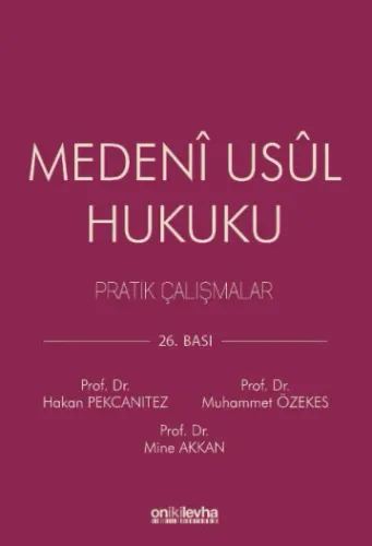 Medeni Usul Hukuku Pratik Çalışmalar