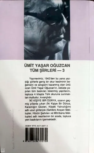 İki Kişiye Bir Dünya Sahibini Arayan Mektuplar Ümit Yaşar Özgür Yayınl