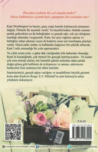 Kaderin Rengi E. V. Mitchell Arkadya Yayınları %56 indirimli