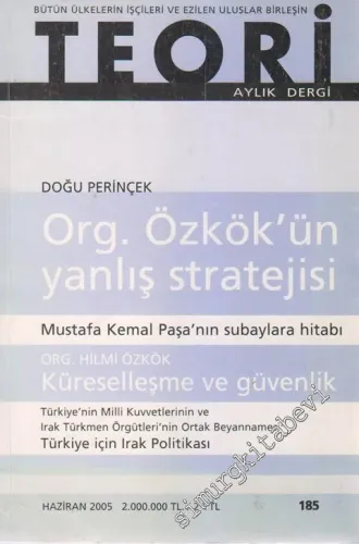 Teori - Aylık Dergi - Sayı: 185      Haziran