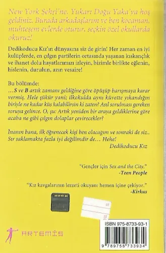 tek isteğim her şey Cecily Von Ziegesar Artemis Yayınları %50 indiriml