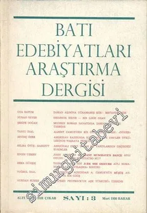Batı Edebiyatları Araştırma Dergisi - Sayı: 3    1  Mart