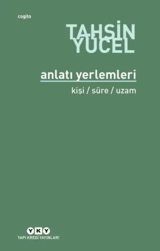 Anlatı Yerlemleri Tahsin Yücel