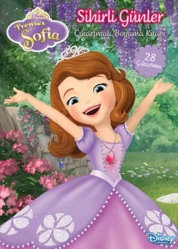 Disney Prenses Sofia Sihirli Günler Çıkartmalı Boyama Kitabı