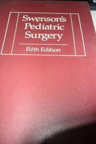 Swenson's Pediatric Surgery
