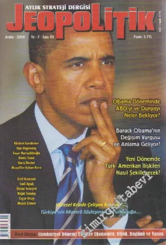 Jeopolitik Aylık Strateji Dergisi - Dosya: Cumhuriyet Dönemi Türkiye Ekonomisi, Dünü, Bugünü ve Yarını - Sayı: 59    7  Aralık