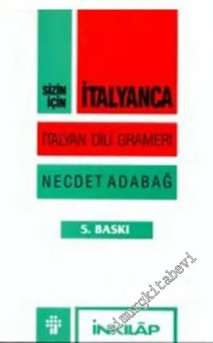 Sizin İçin İtalyanca Dili Grameri -        1996