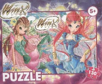 Winx Club 130 Parça Kutulu Puzzle +5
