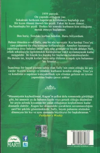 Karanlıkta Islık Çalmak Lesley Kagen Martı Yayınevi %44 indirimli