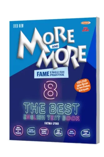 MORE&MORE 8.SINIF FAME THE BEST TEST BOOK