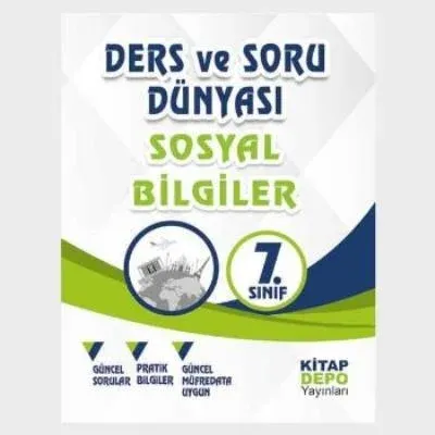 Kitap Depo 7.Sınıf Sosyal Bilgiler Ders ve Soru Dünyası-YENİ