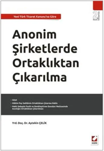 Anonim Şirketlerde Ortaklıktan Çıkarılma (Ciltli)
