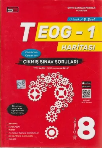 Soru Bankası Merkezi 8. Sınıf TEOG-1 Haritası