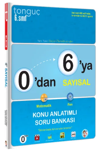 Tonguç Akademi 0´dan 6´ya Sayısal Konu Anlatımlı Soru Bankası 2026