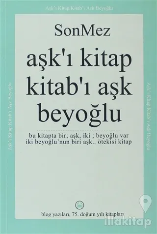 Aşk'ı Kitap Kitab'ı Aşk Beyoğlu