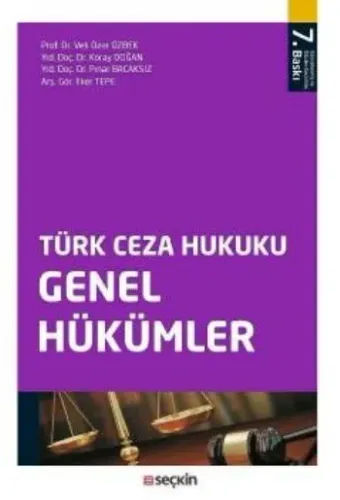 Türk Ceza Hukuku Genel Hükümler